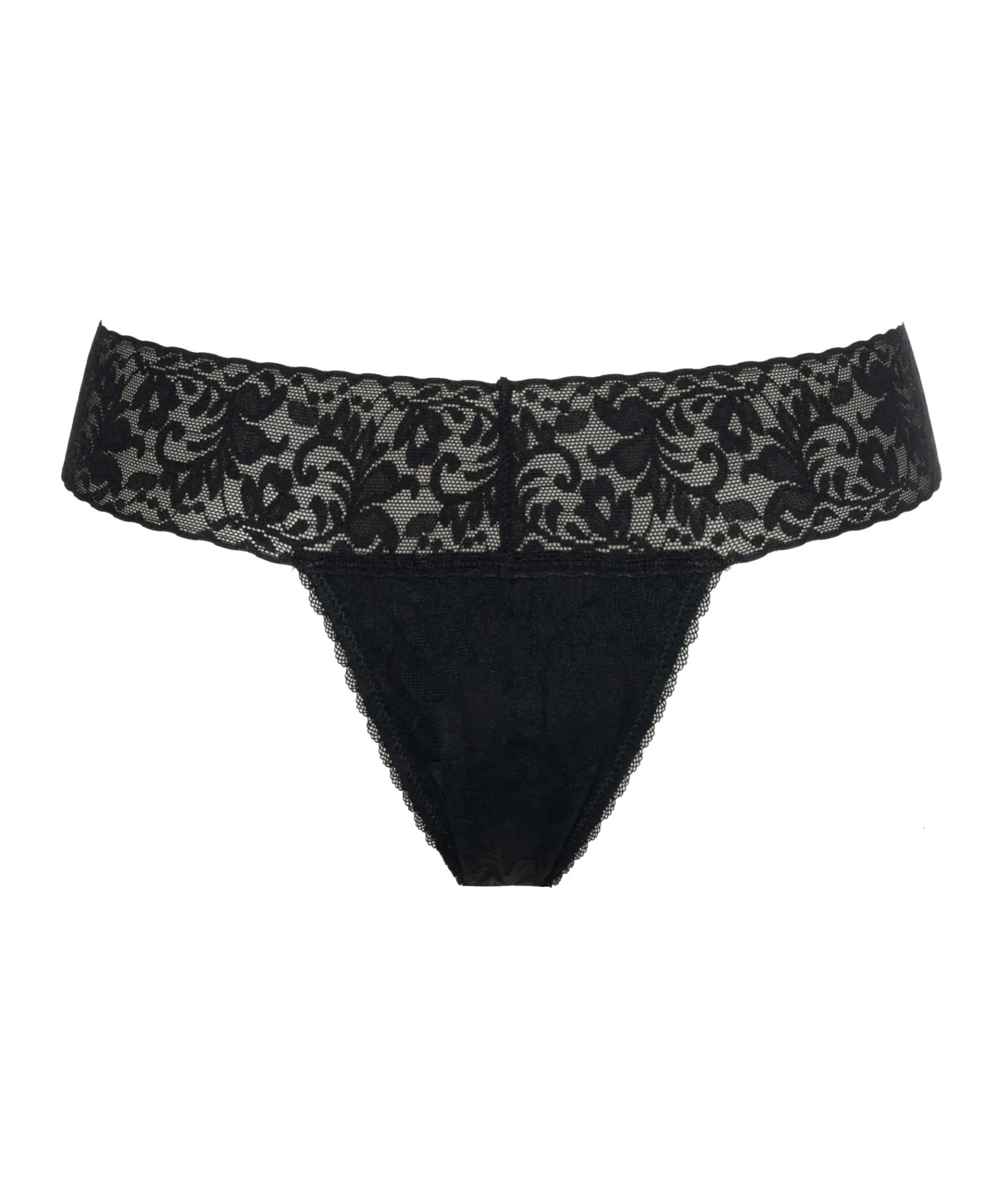 Dames string zwart