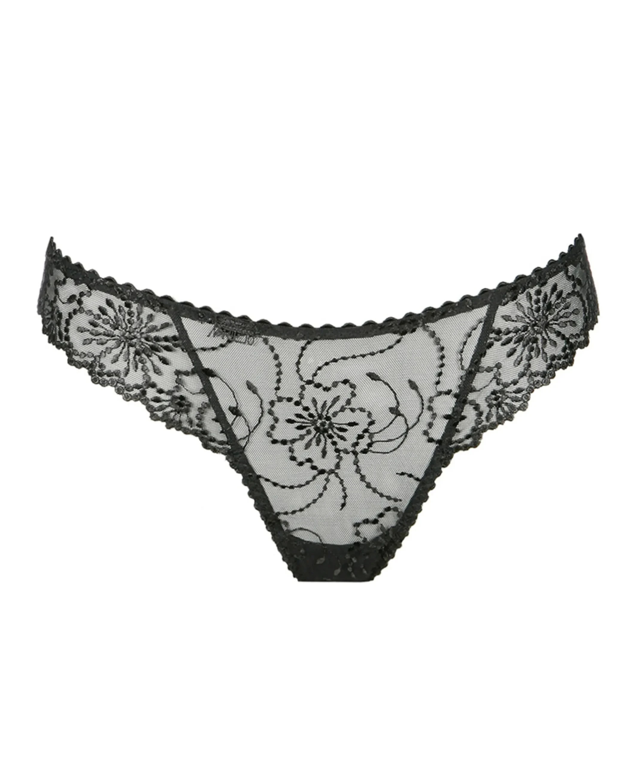 Dames string zwart