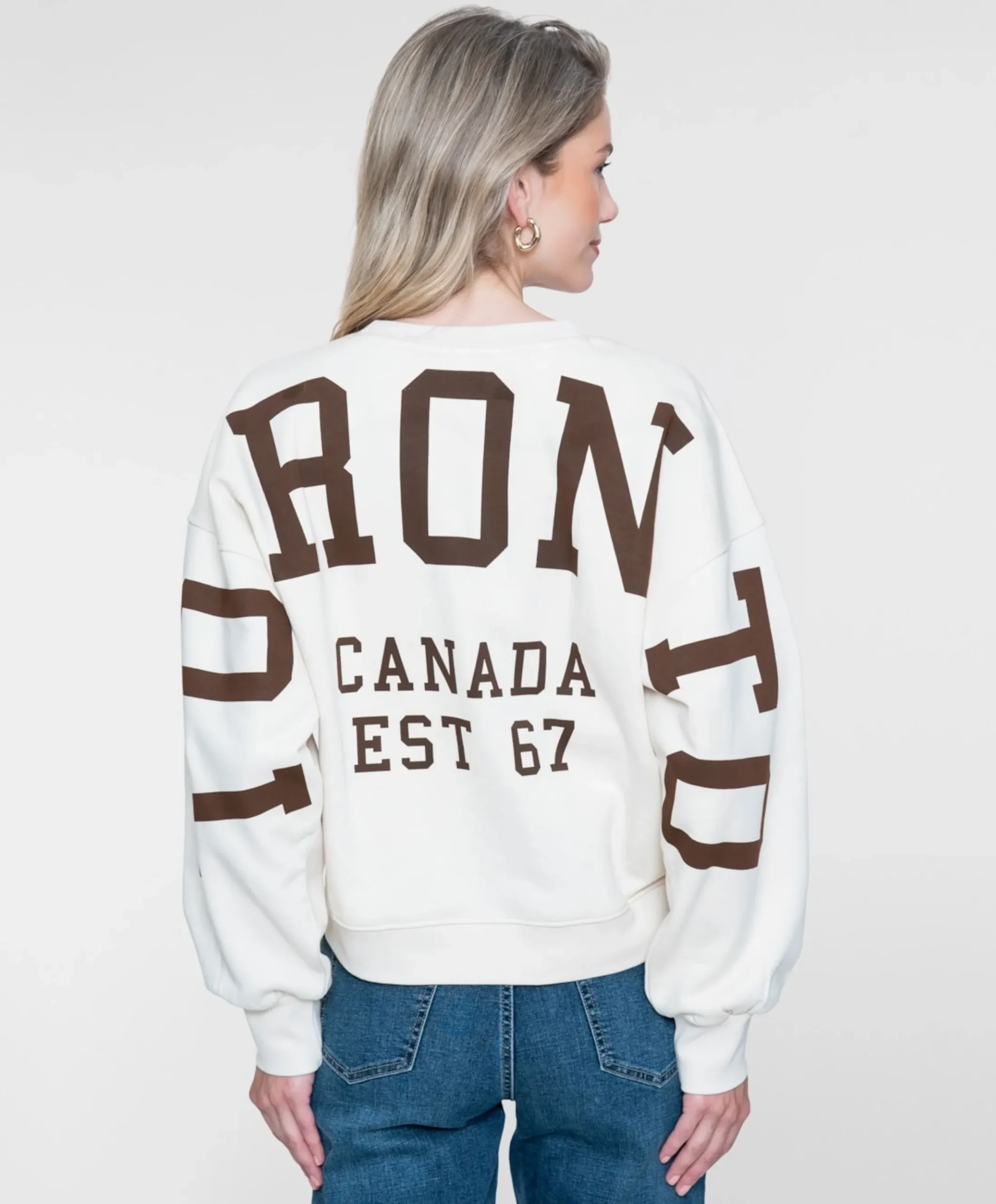 Dames sweater beige