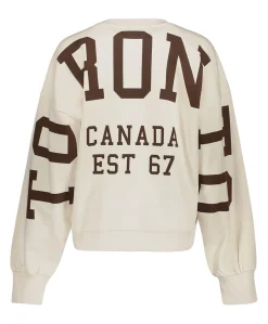 Dames sweater beige