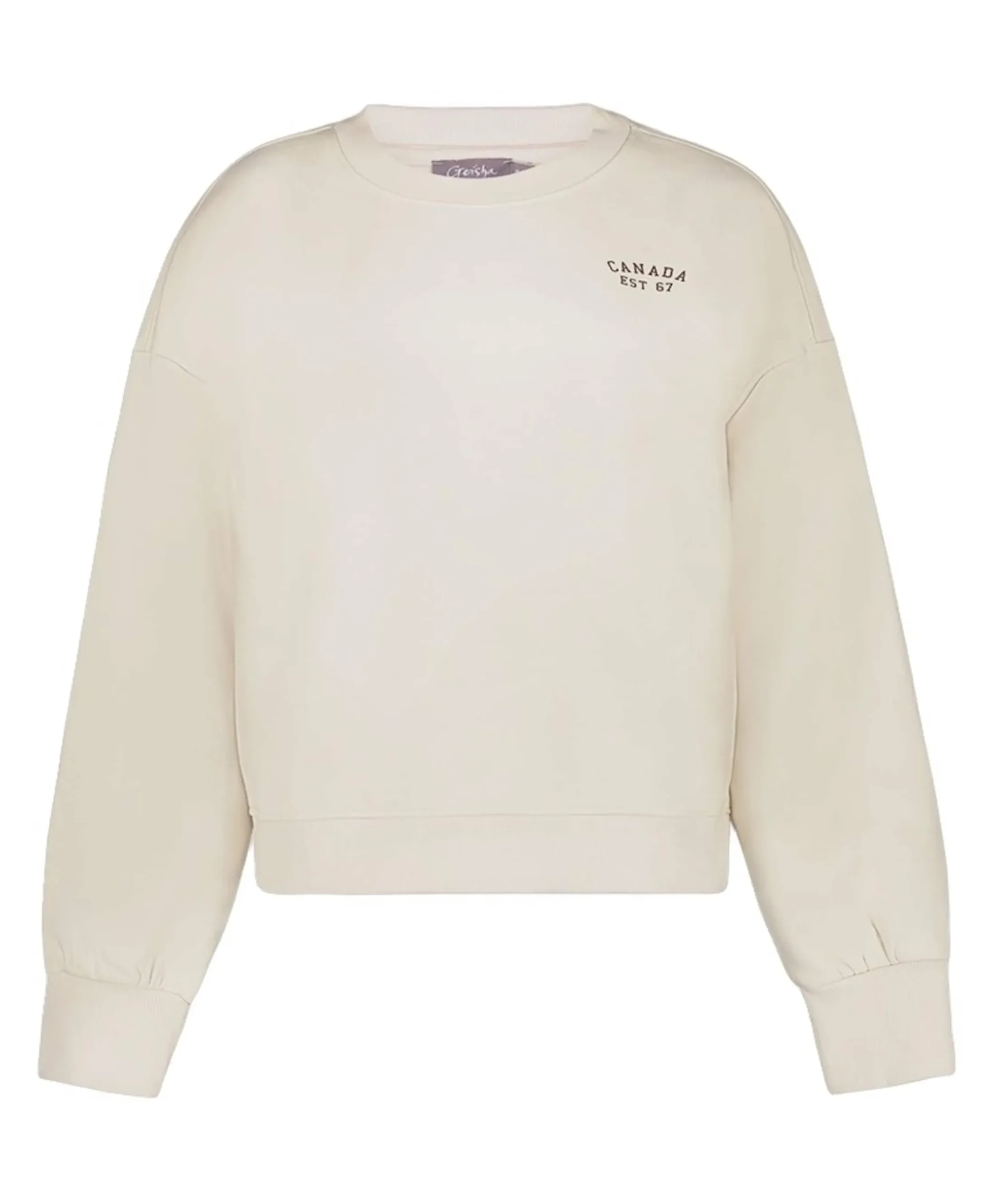 Dames sweater beige