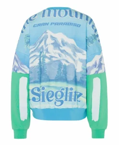 Dames sweater blauw