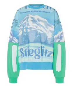 Dames sweater blauw