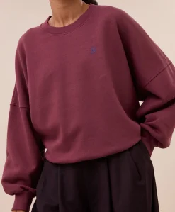 Dames sweater bordeaux