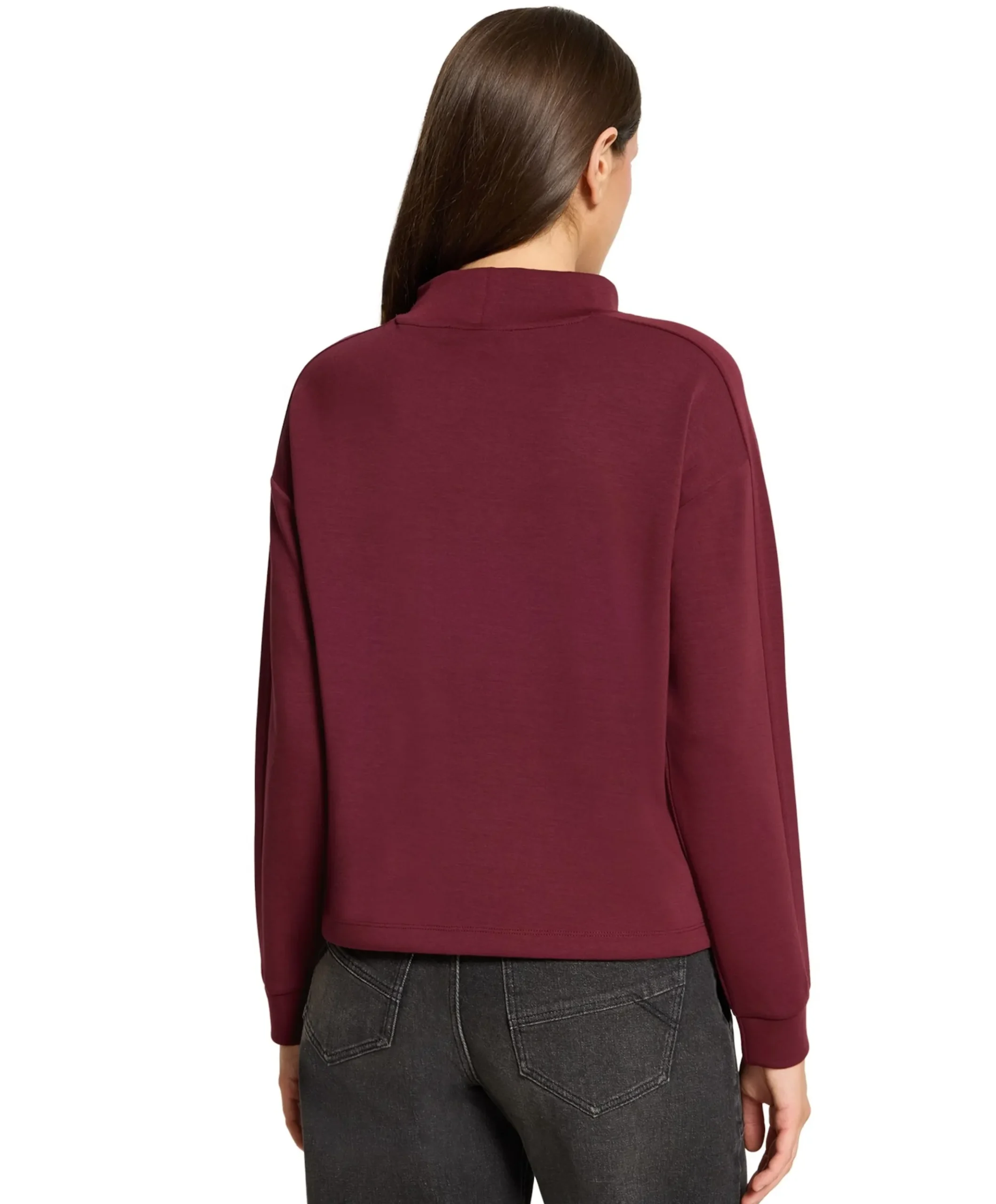 Dames sweater bordeaux