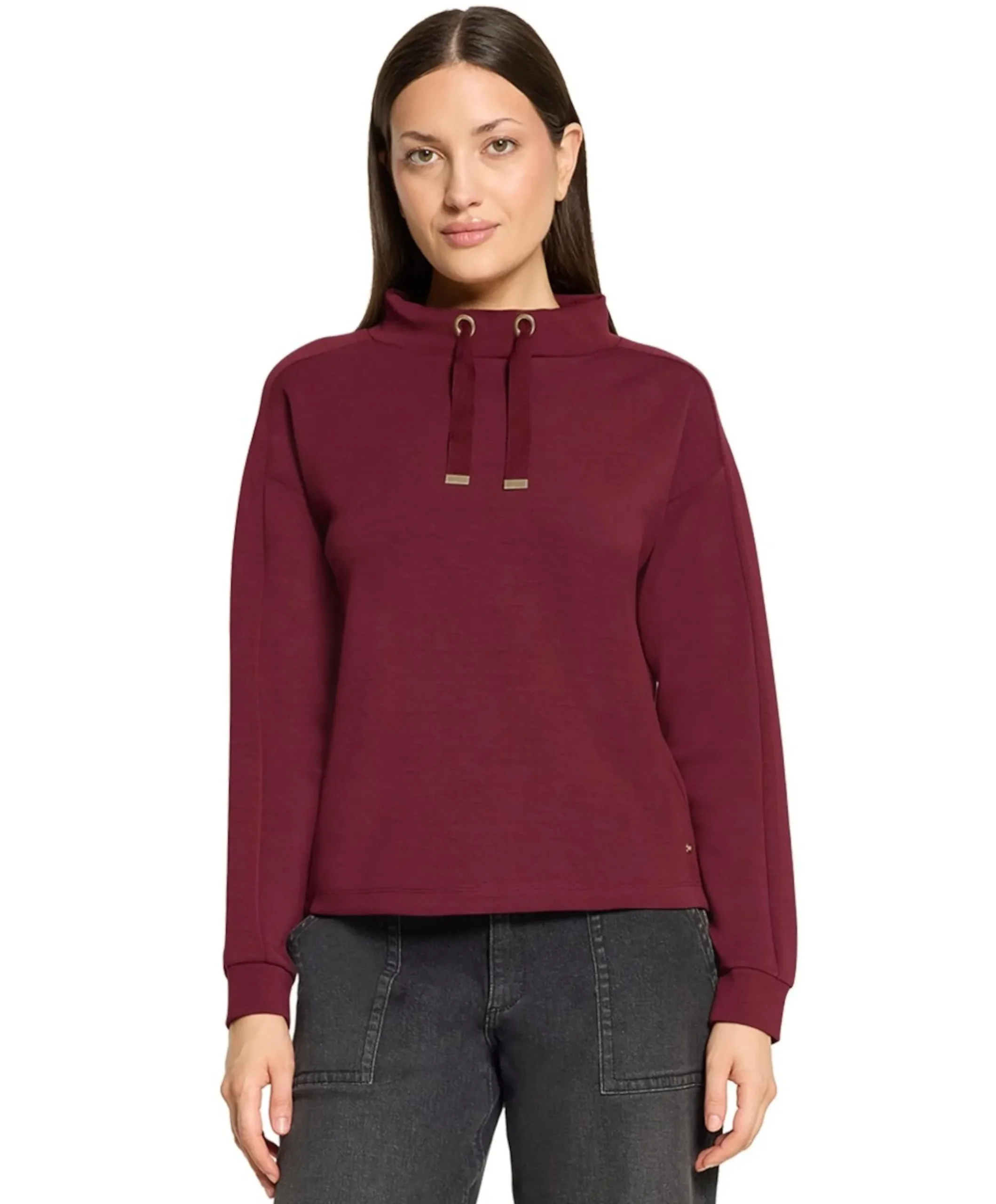 Dames sweater bordeaux
