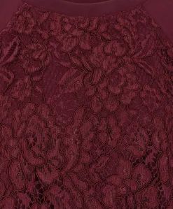 Dames sweater bordeaux