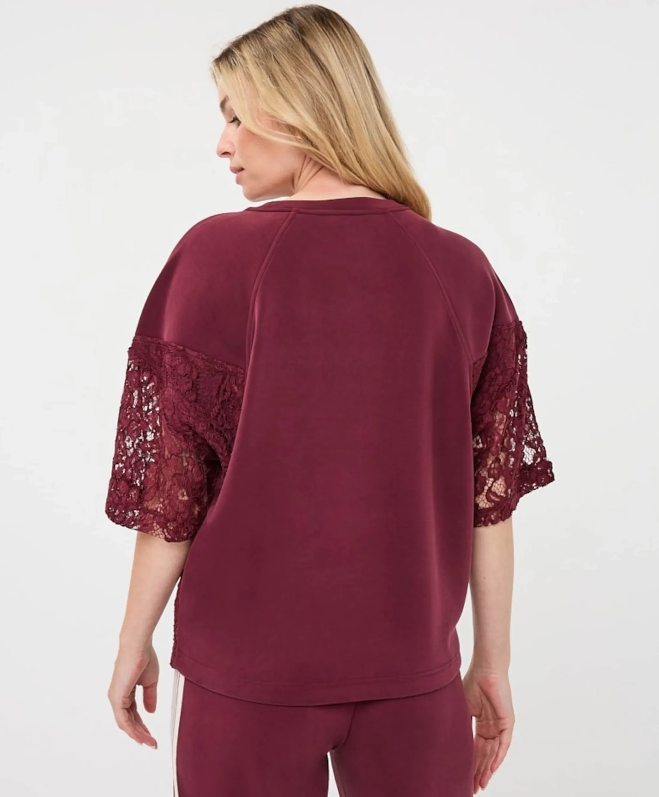 Dames sweater bordeaux