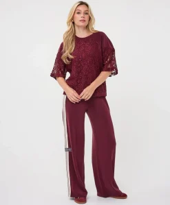 Dames sweater bordeaux