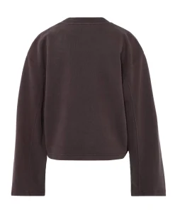 Dames sweater bruin