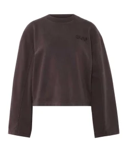 Dames sweater bruin
