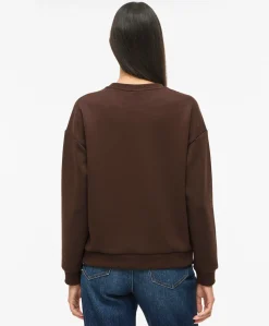 Dames sweater bruin