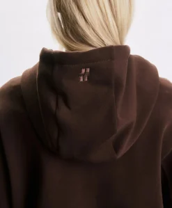 Dames sweater bruin