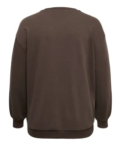 Dames sweater bruin