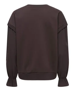 Dames sweater bruin