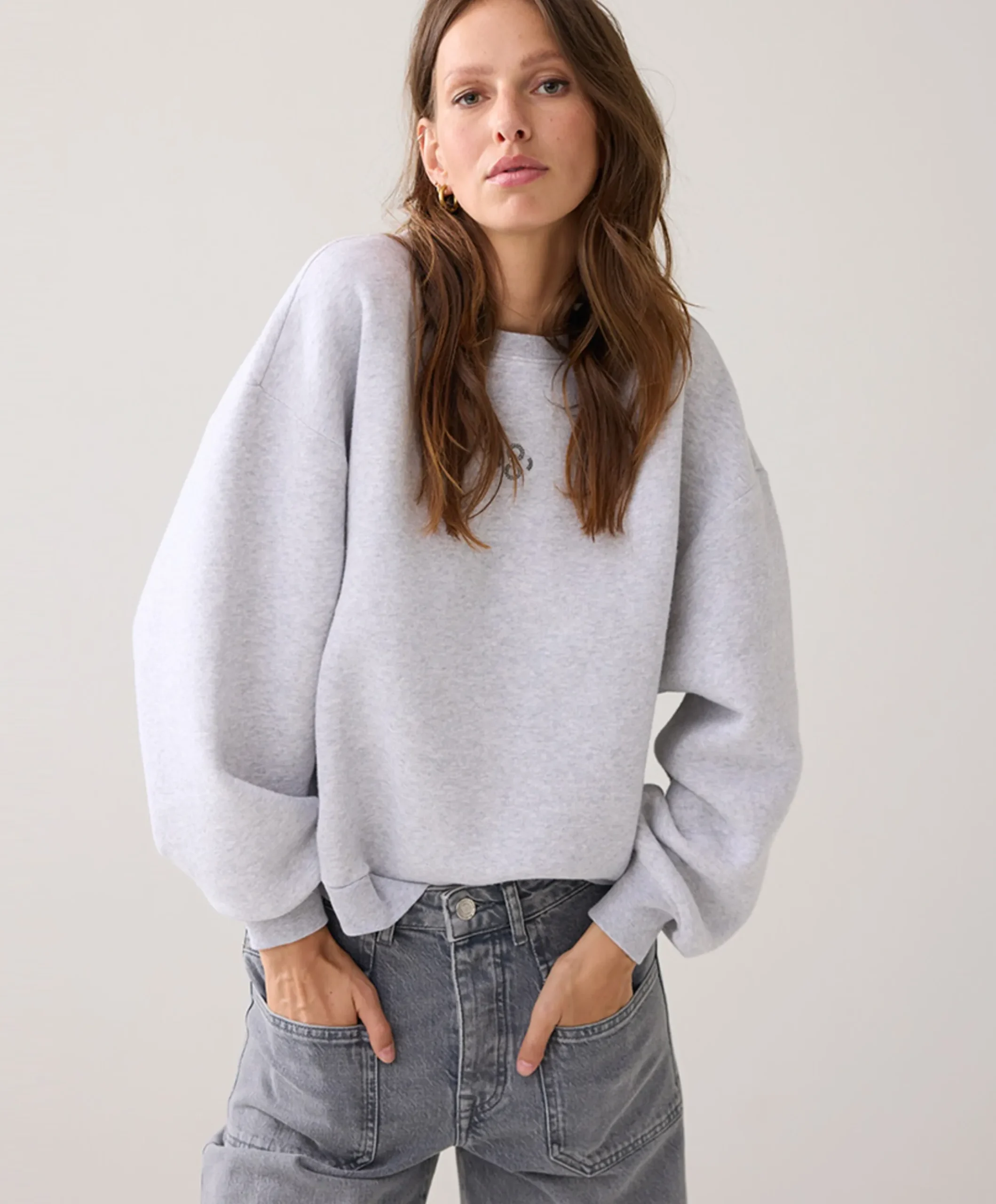 Dames sweater ecru