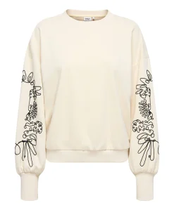 Dames sweater ecru