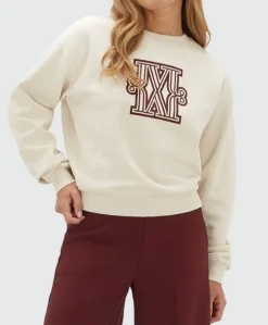 Dames sweater ecru