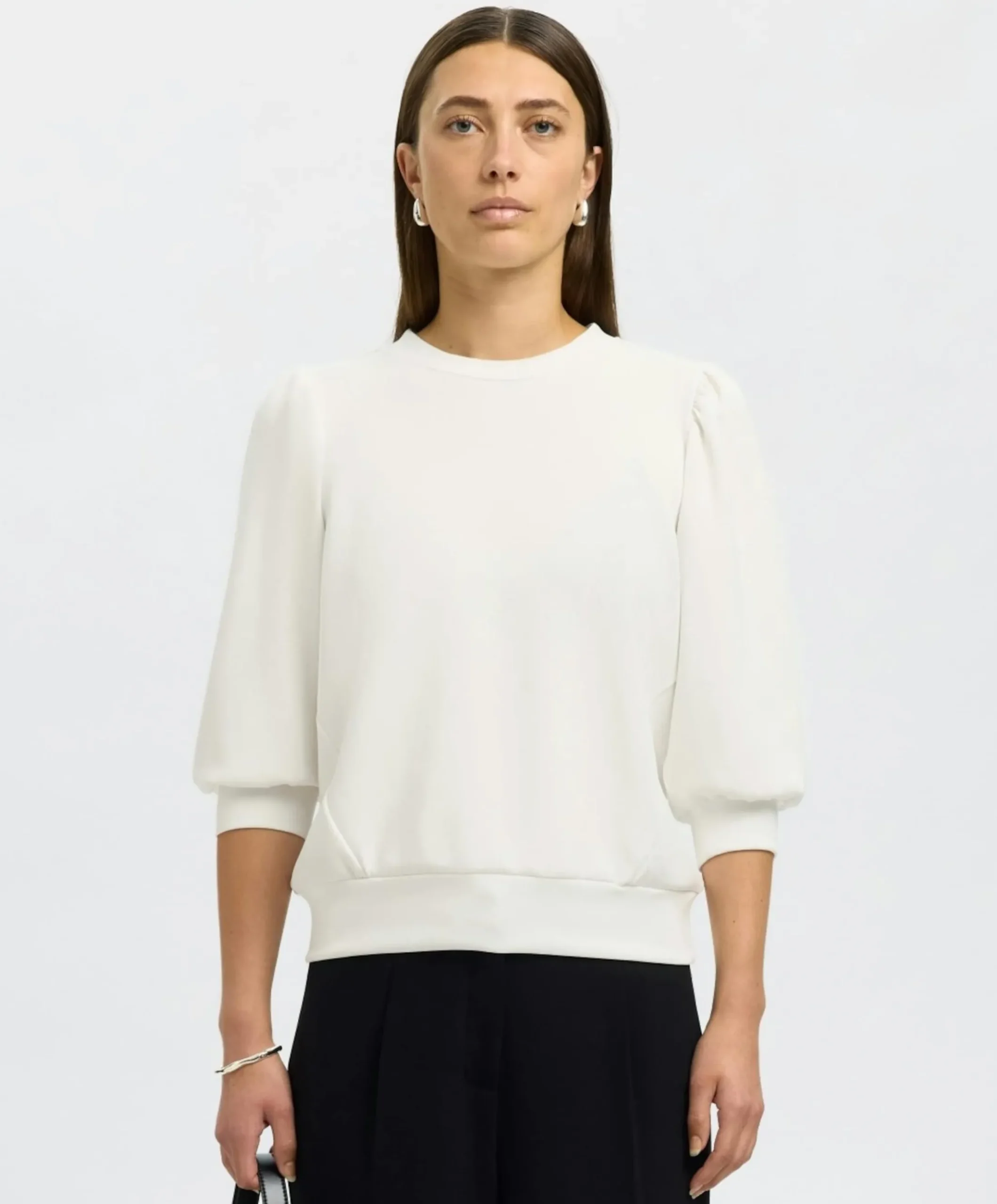 Dames sweater ecru