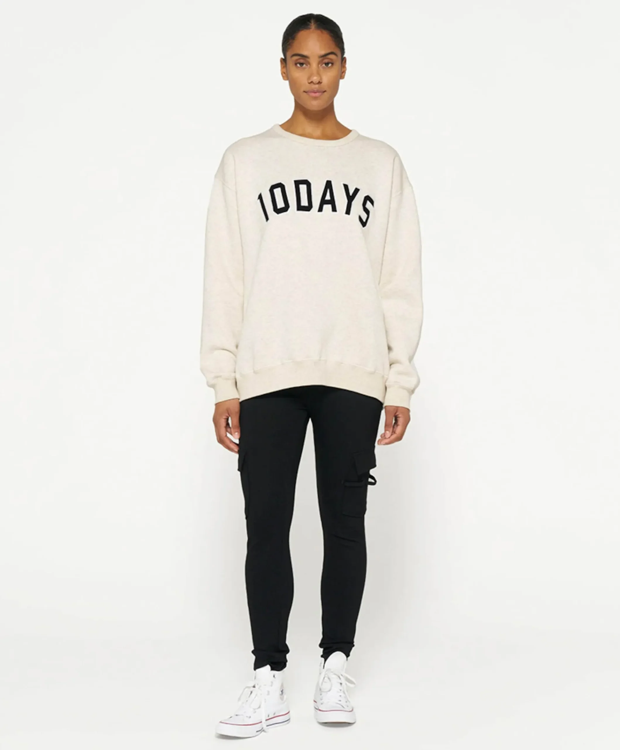 Dames sweater ecru