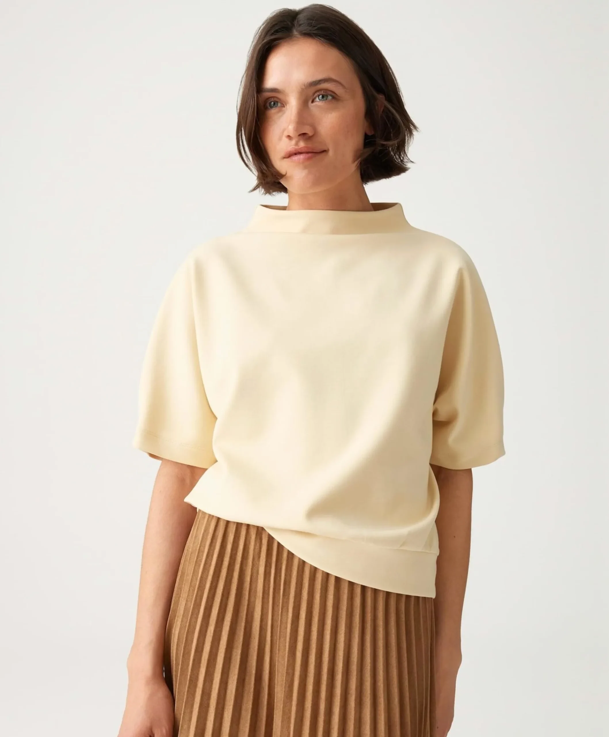Dames sweater geel