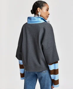 Dames sweater grijs