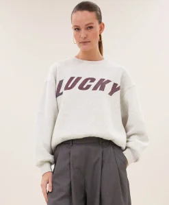 Dames sweater grijs