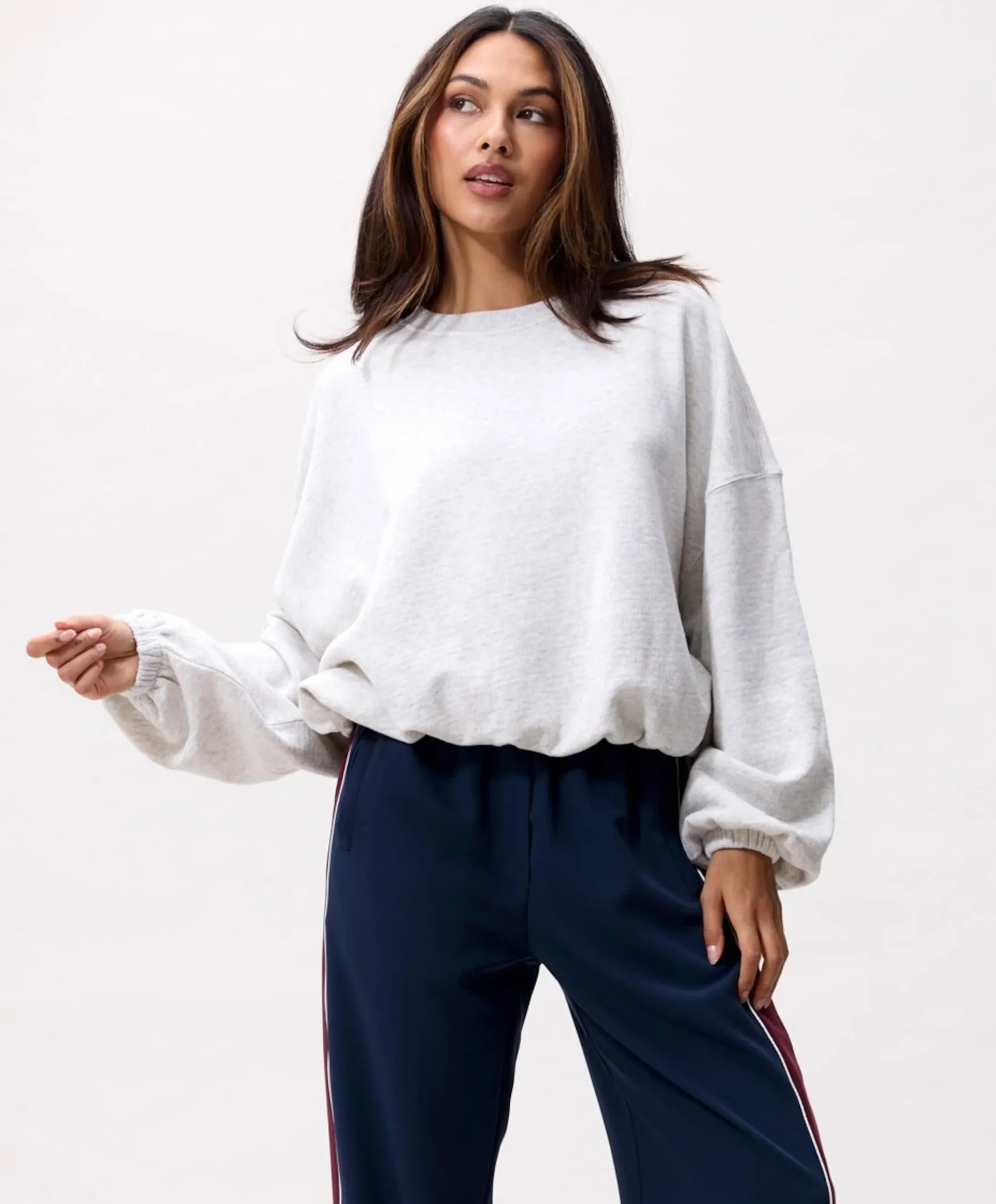 Dames sweater grijs