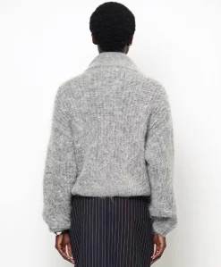 Dames sweater grijs