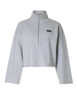Dames sweater grijs