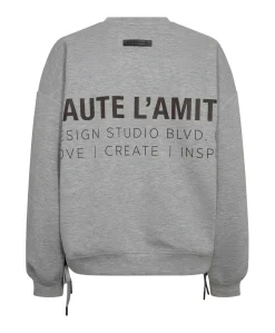 Dames sweater grijs