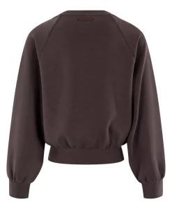 Dames sweater paars