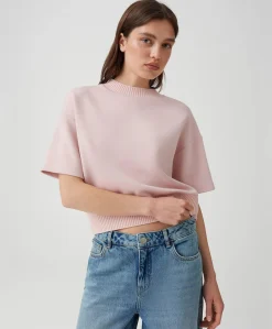 Dames sweater roze