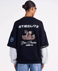Dames sweater zwart