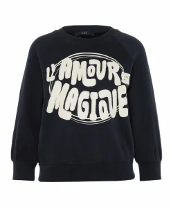 Dames sweater zwart