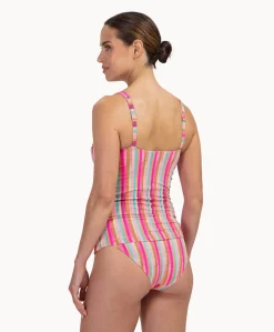 Dames tankini roze