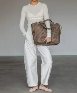 Dames tas beige