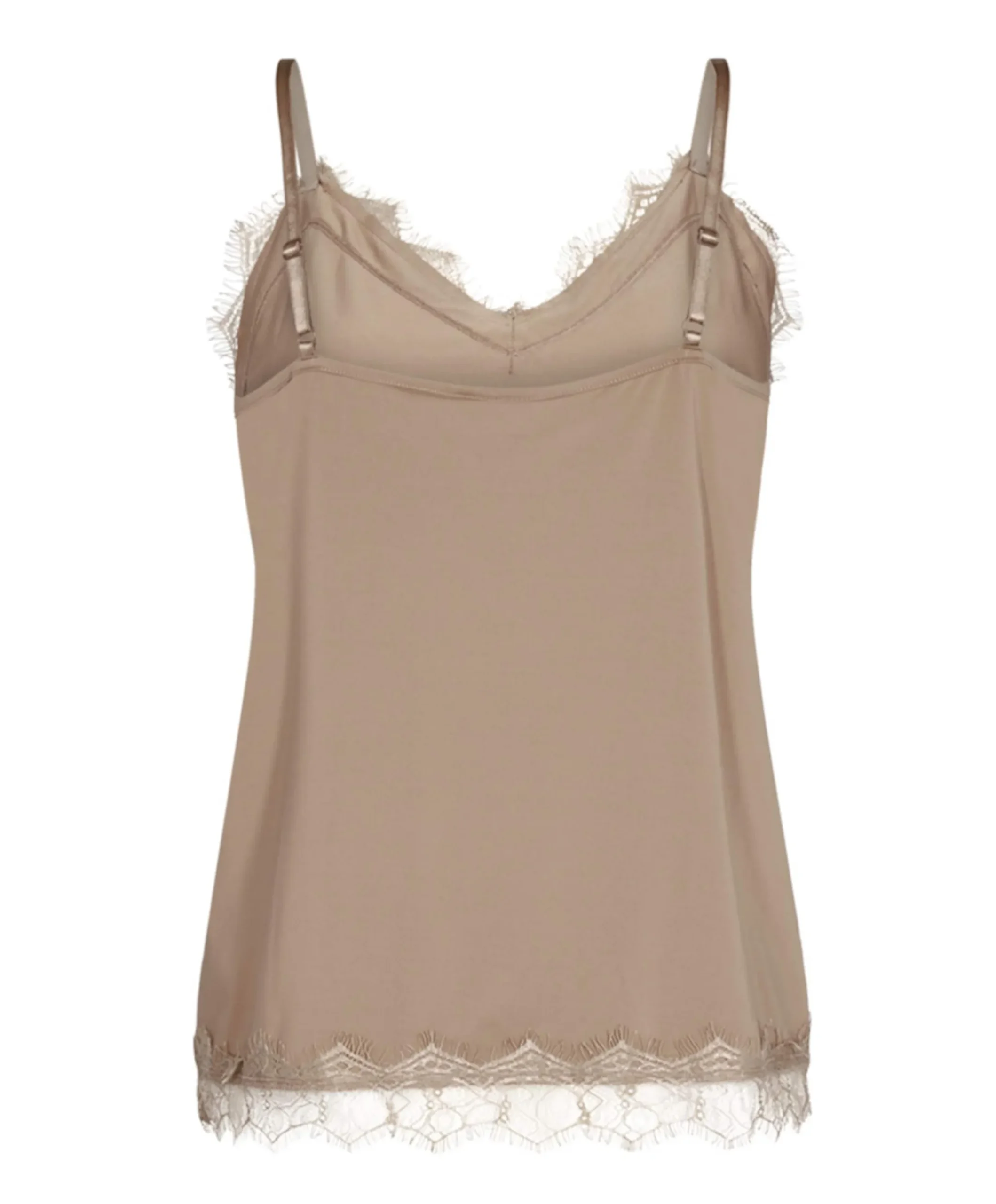 Dames top beige