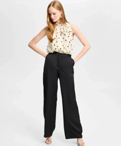 Dames top beige
