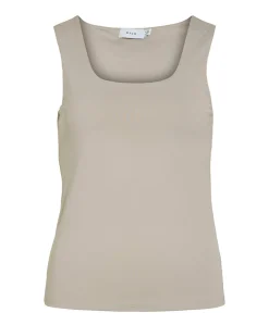 Dames top beige