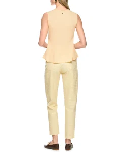 Dames top beige