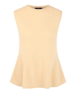 Dames top beige