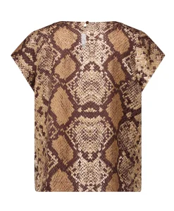 Dames top beige