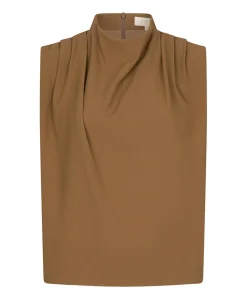 Dames top beige