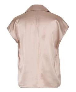 Dames top beige