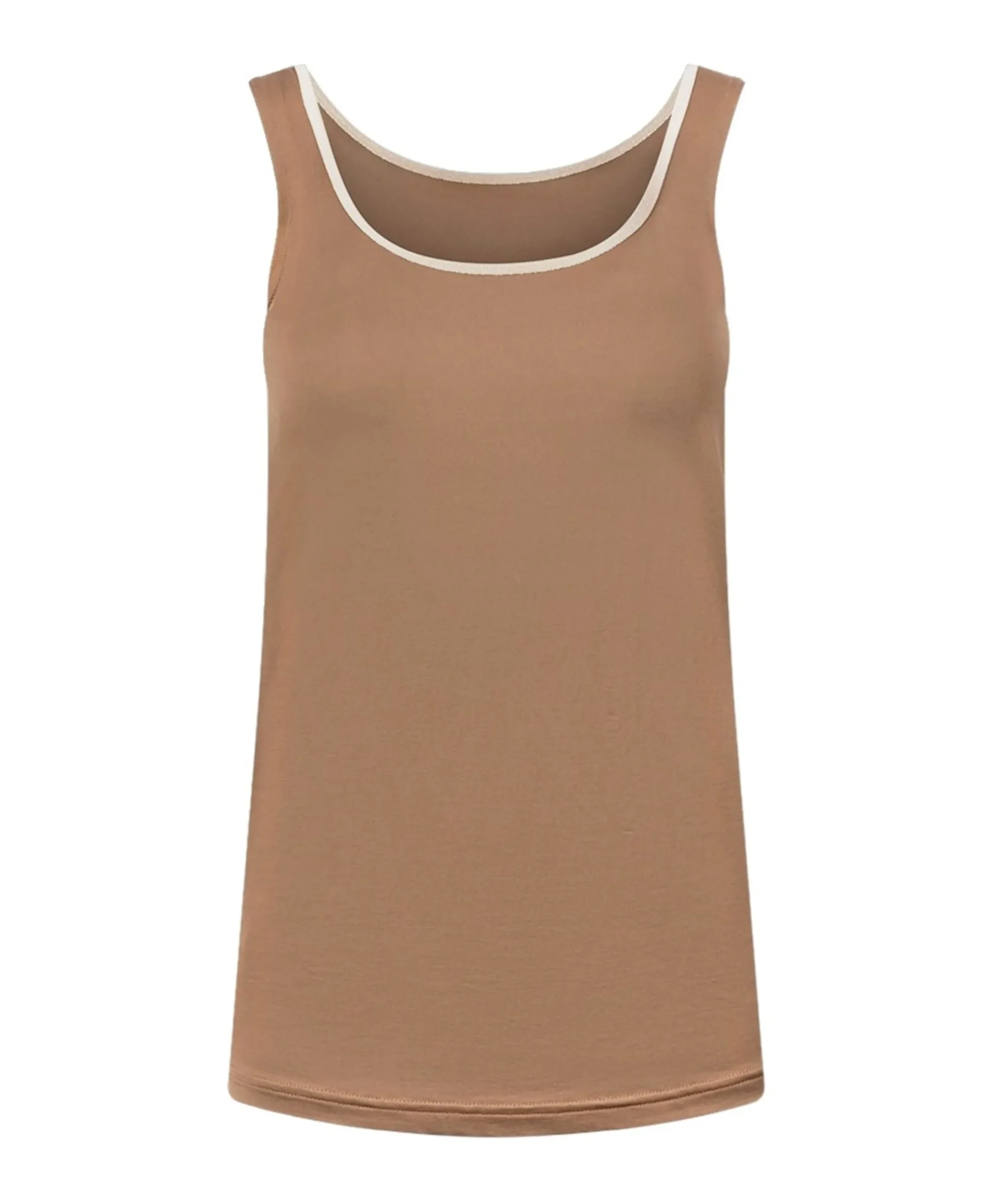Dames top beige