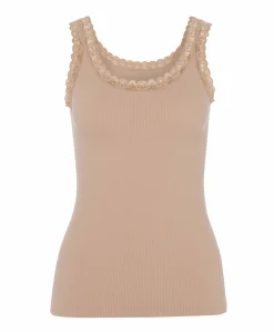 Dames top beige