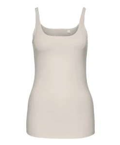 Dames top beige