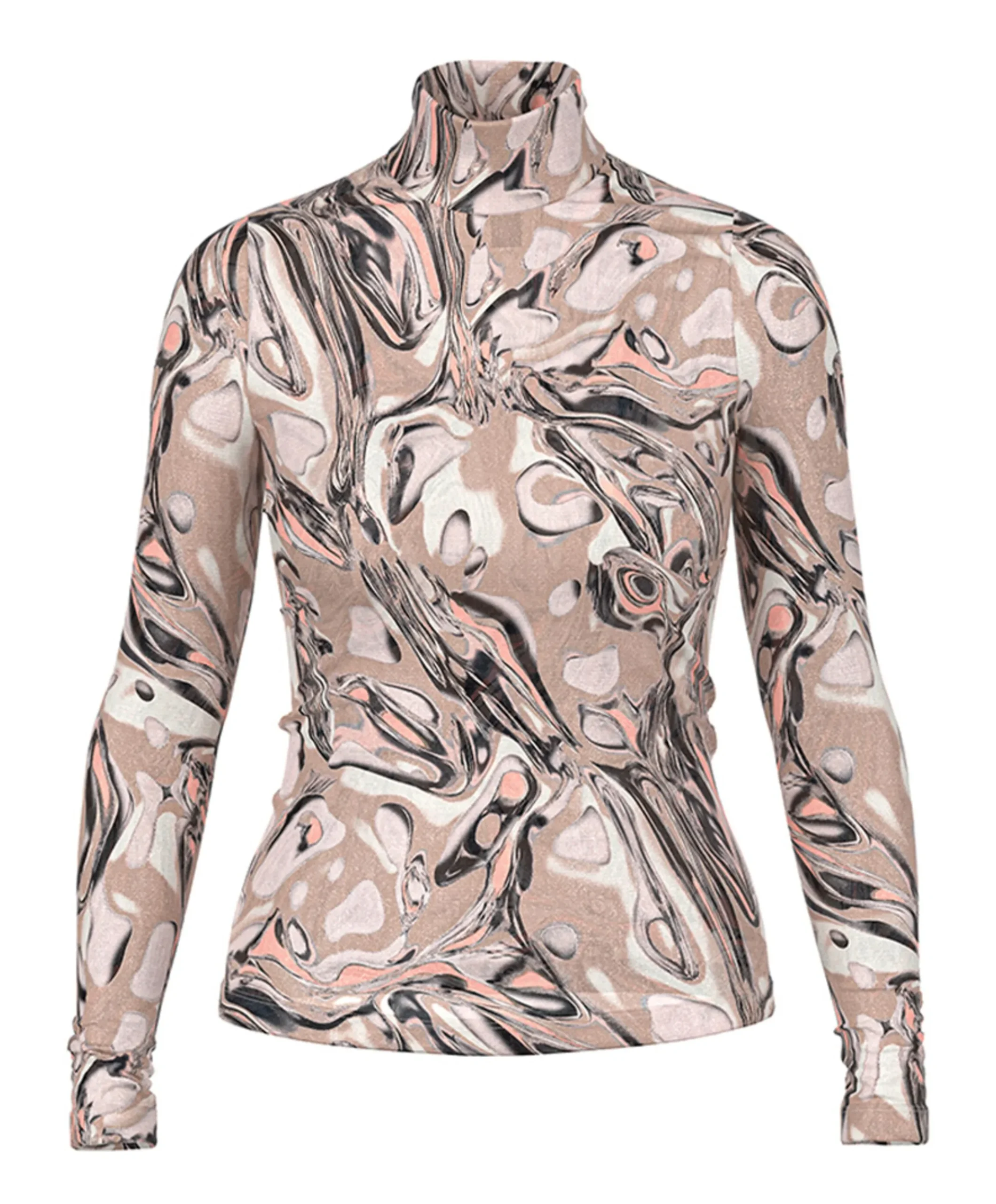 Dames top beige