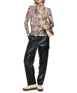 Dames top beige